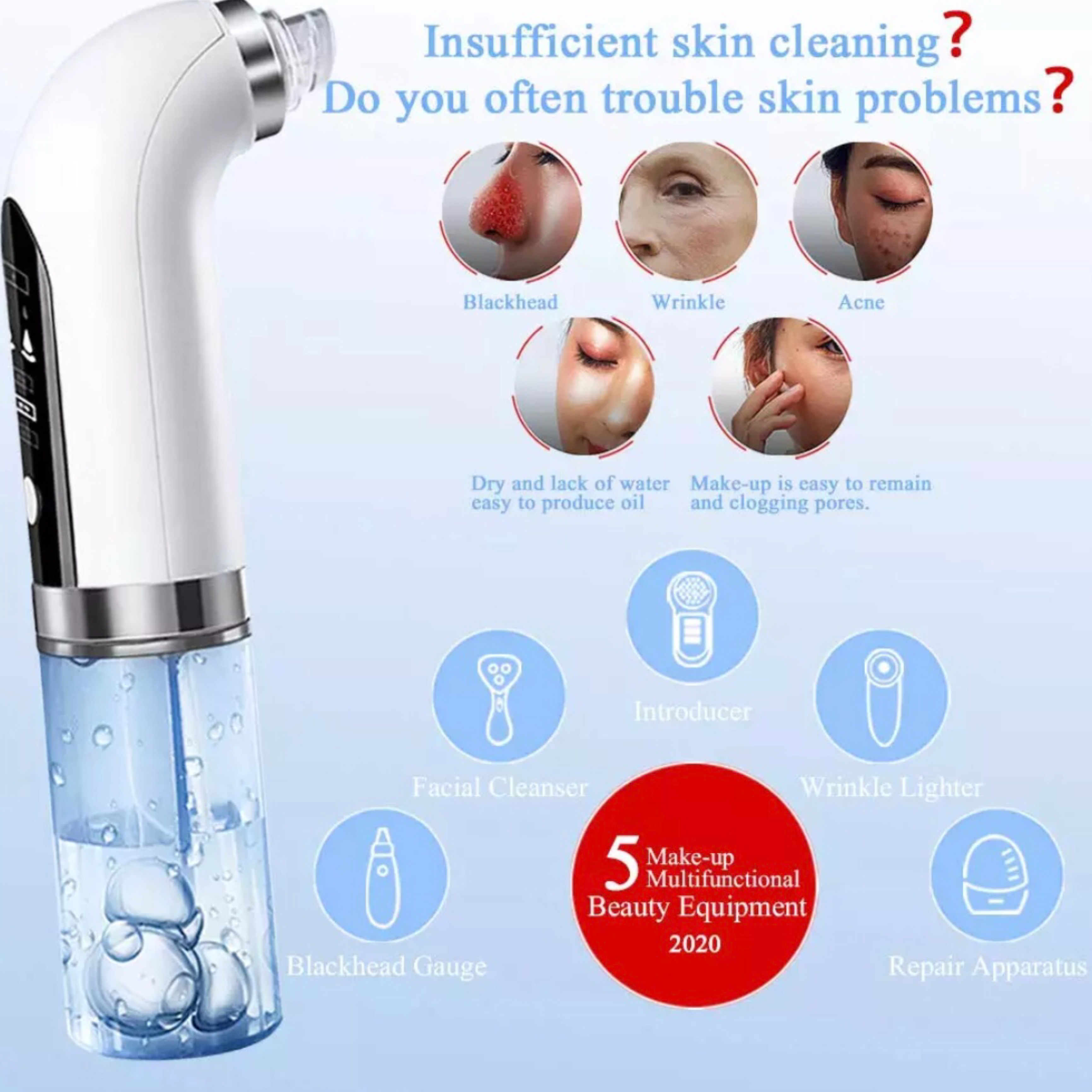 LALANOS COSMETICS Hydrafacial-Expert Porenreiniger Weiß