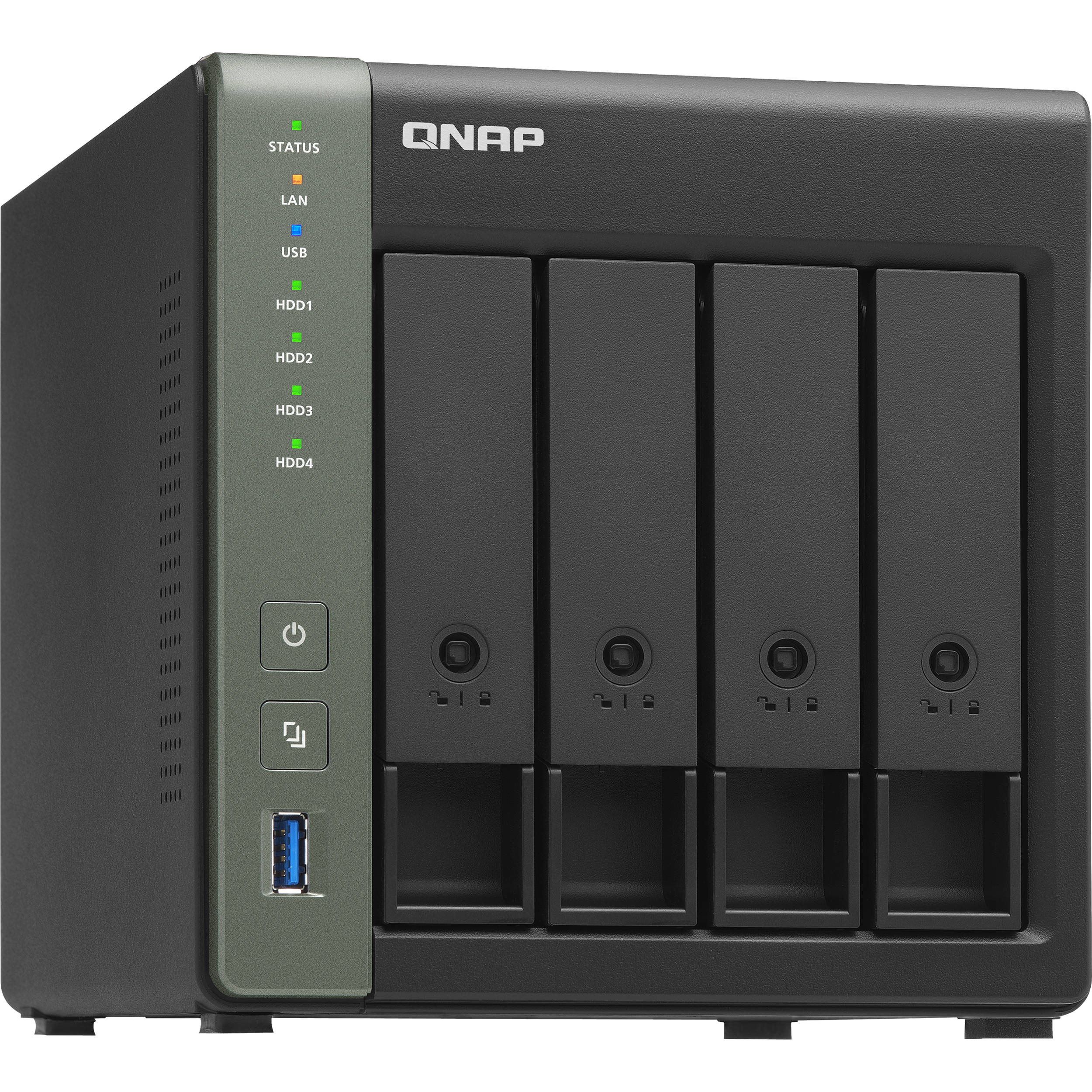 QNAP SYSTEMS TurboNas TB Zoll IRONWOLF) (= 8 Festplatte ST mit 8TB 2TB extern 3,5 TS-431X3-4G 4x