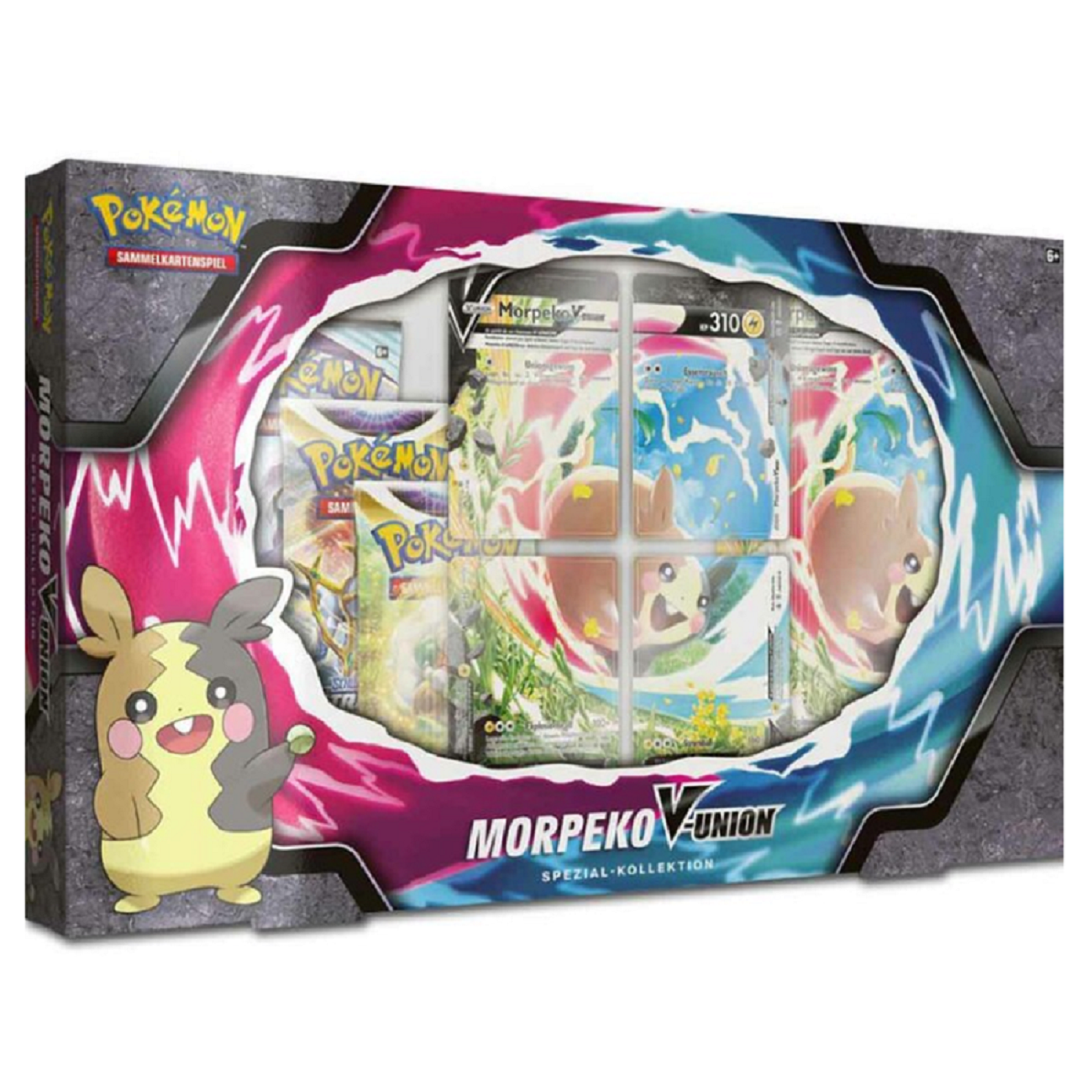 POKÉMON Pokemon Kartenspiel Schild Spezial-Kollektion Karten & Schwert Morpeko-V-Union DE