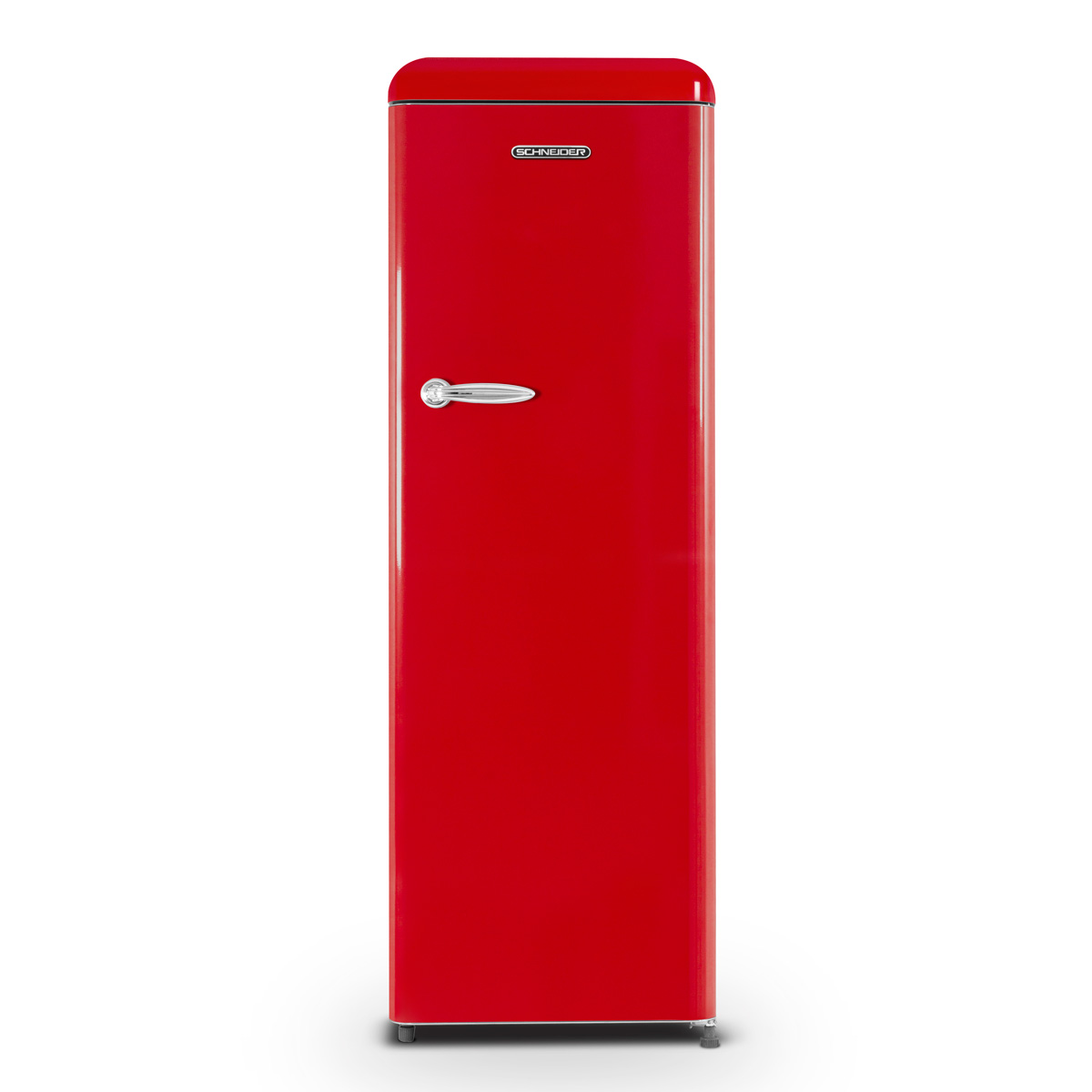 Frigorífico una puerta SCCL329VR - SCHNEIDER, 337 lL, Estático, Rojo