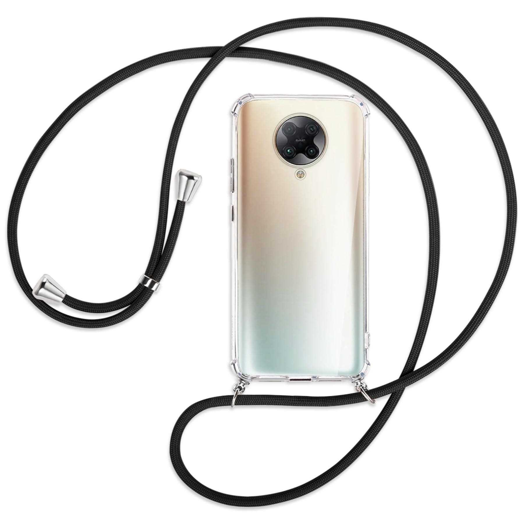 Poco Pocophone K30 Redmi ENERGY mit Zoom, Pro K30 Kordel, Redmi Pro F2 5G, Redmi / Silber Backcover, Pro 5G, Ultra MORE MTB Umhänge-Hülle Schwarz Xiaomi, K30 5G,