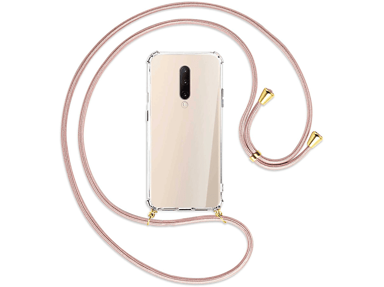 Pro, / Backcover, ENERGY 7 MORE Rosegold Kordel, Gold MTB mit Umhänge-Hülle OnePlus,