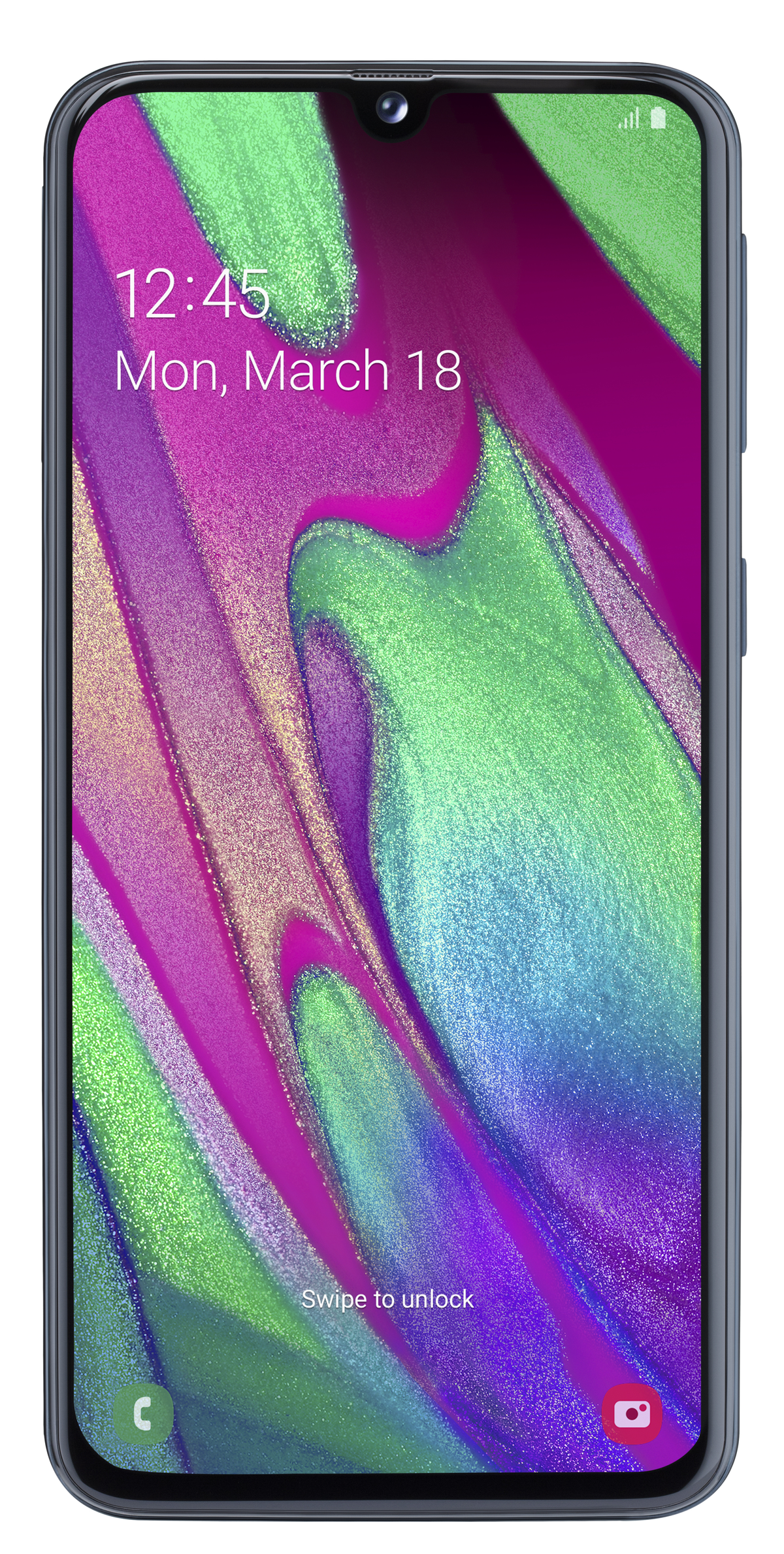 Móvil - Galaxy A40 64GB SM-A405F DUAL NFC LTE SAMSUNG, Negro, 64 GB, 4 GB, 5,9 ", Full HD+, Exynos 3100 mAhmAh