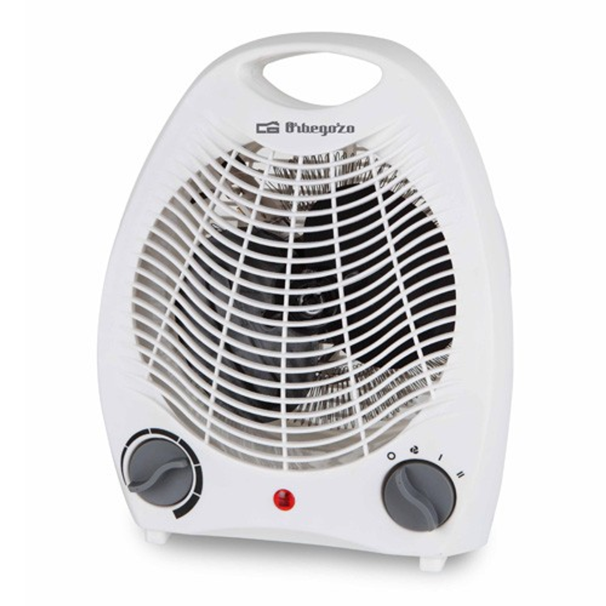 Orbegozo 5115 Calefactor 2000w fh5115 2000 termostato regulable 2 niveles sobrecalentamiento blanco 1000 230 compacto fh5115a termoventilador interior