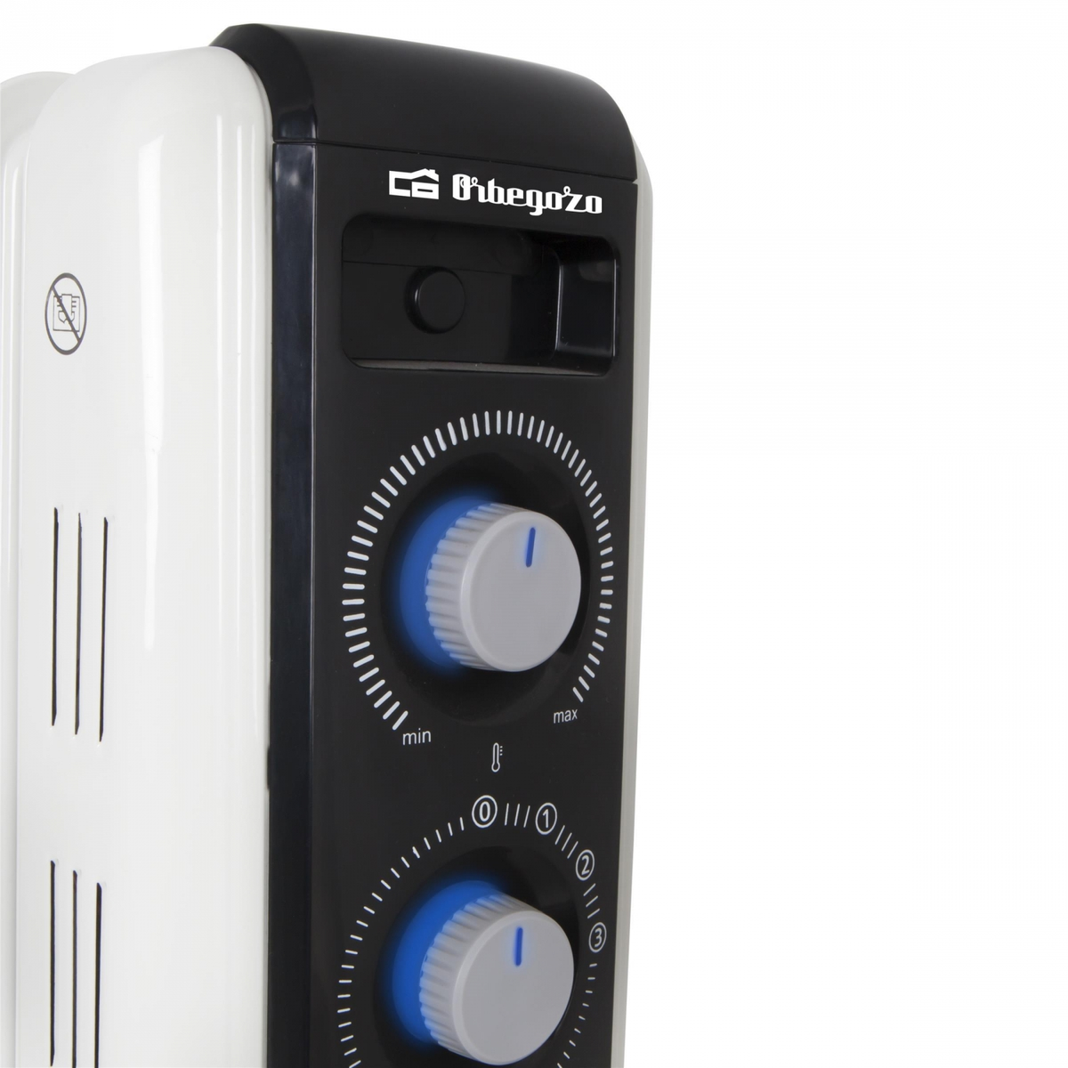 Żółte płotki na zielonym polu, z ikonami wskazującymi na czyszczenie i odporność na wodę.