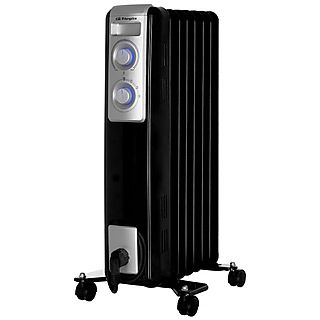 Radiador - ORBEGOZO RN1500, 1500 W, Negro