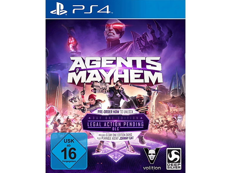 (USK) - of Agents (PS4) Day One Mayhem Edition 4] [PlayStation