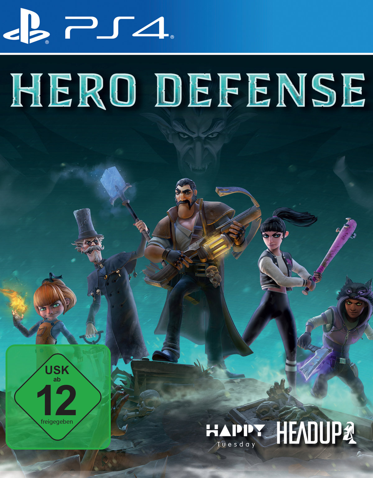 Hero Defense - Haunted Island - [PlayStation 4