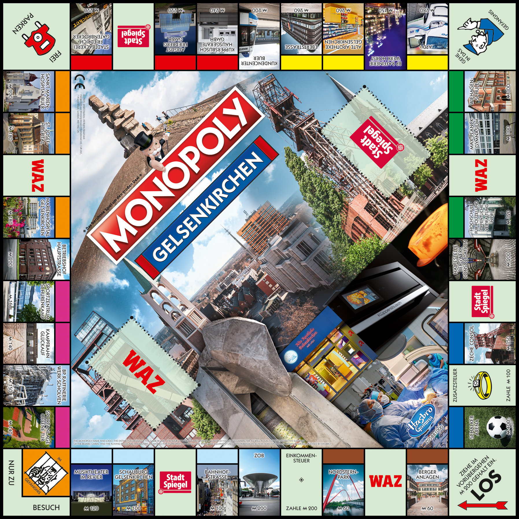 WINNING MOVES Monopoly Gelsenkirchen Brettspiel
