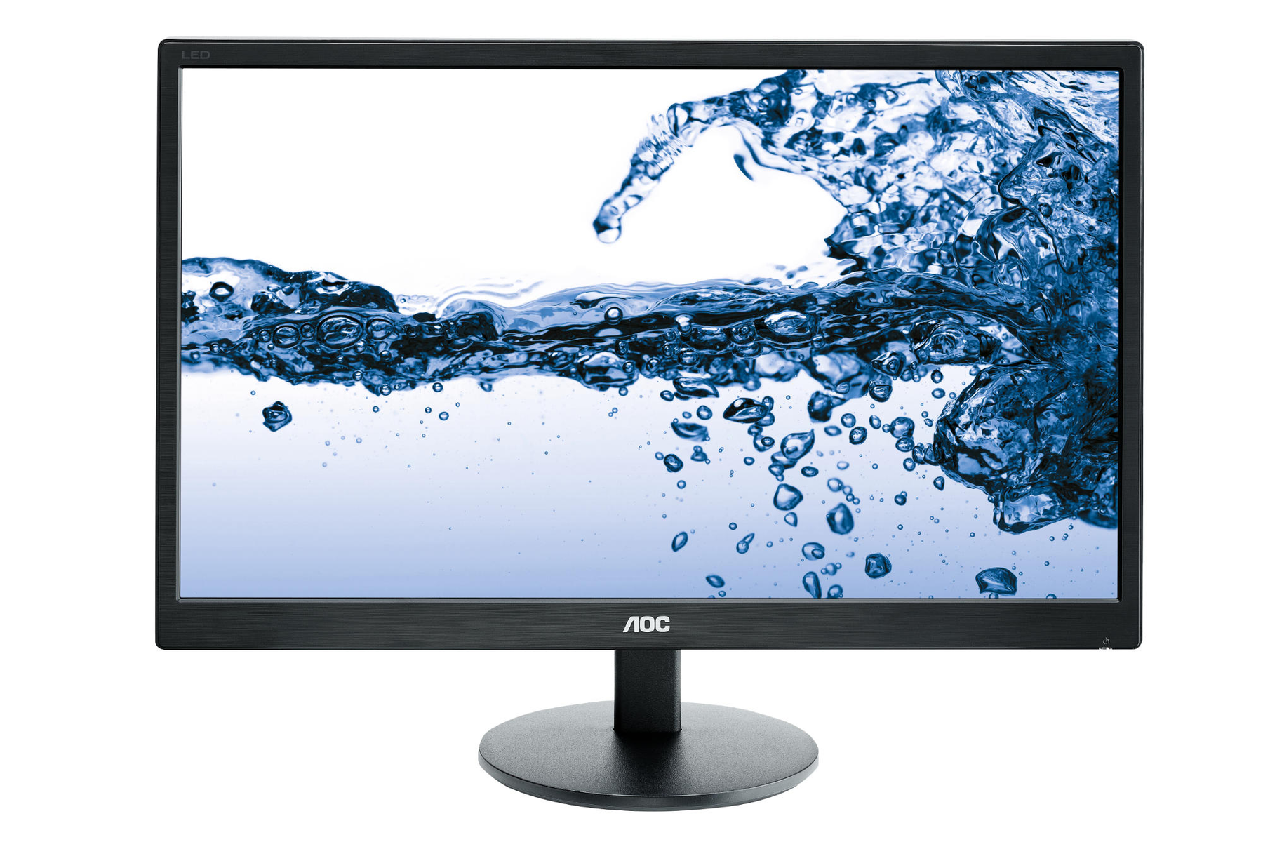 Monitor - E2270SWN AOC, 21,5 ", Full-HD, 5 ms, VGA, Negro