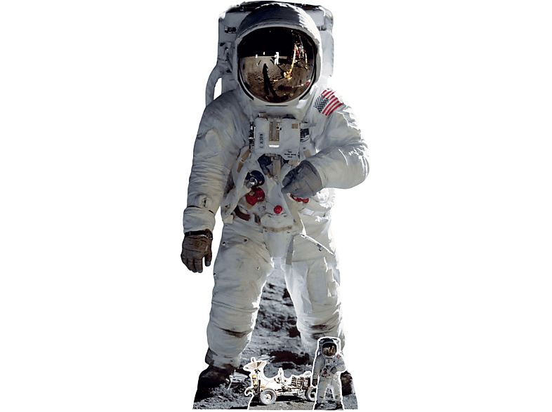 Astronaut - Buzz Aldrin Pappaufsteller