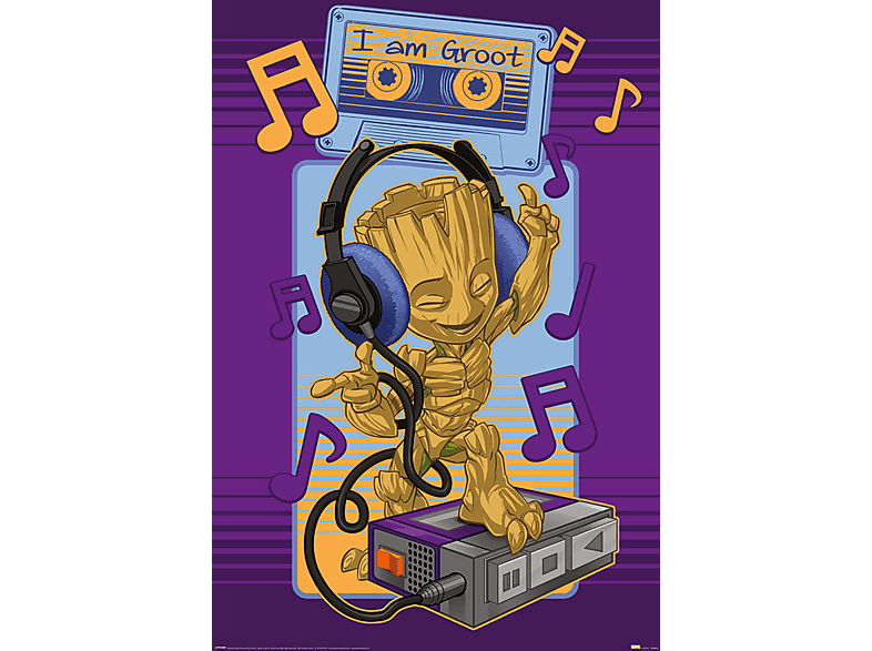 Cassette Groot of Guardians - Galaxy the