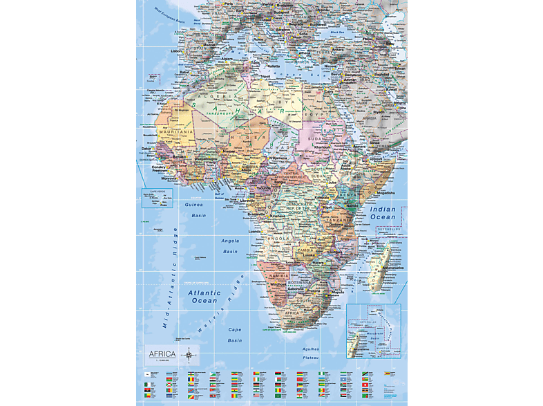 Landkarten  - Africa Map