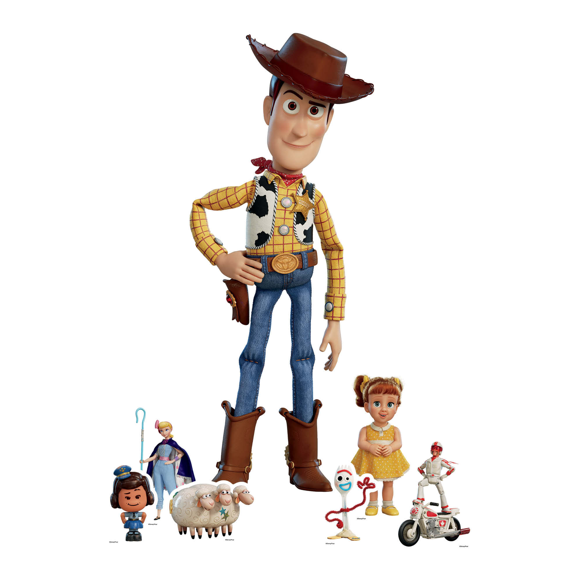 Pappaufsteller Set Toy - Woody Story