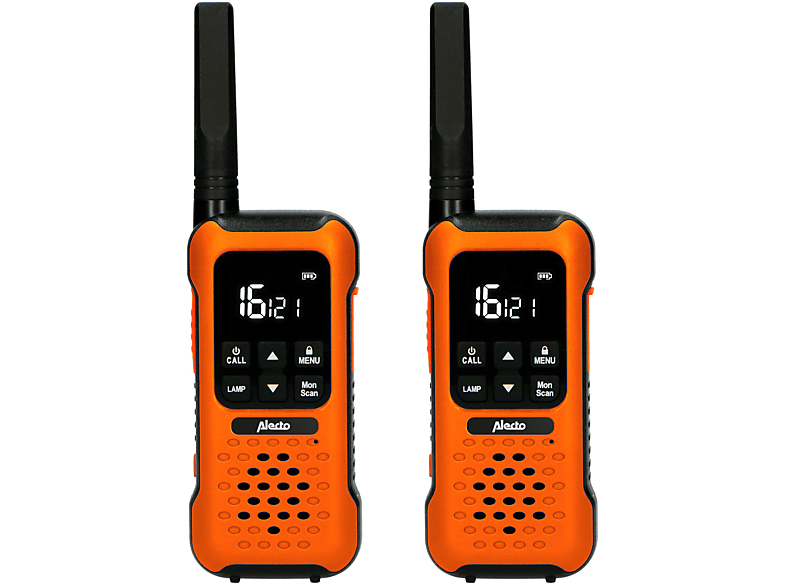 ALECTO FR300OE Reichweite bis 10 km Walkietalkie OrangeSchwarz MediaMarkt