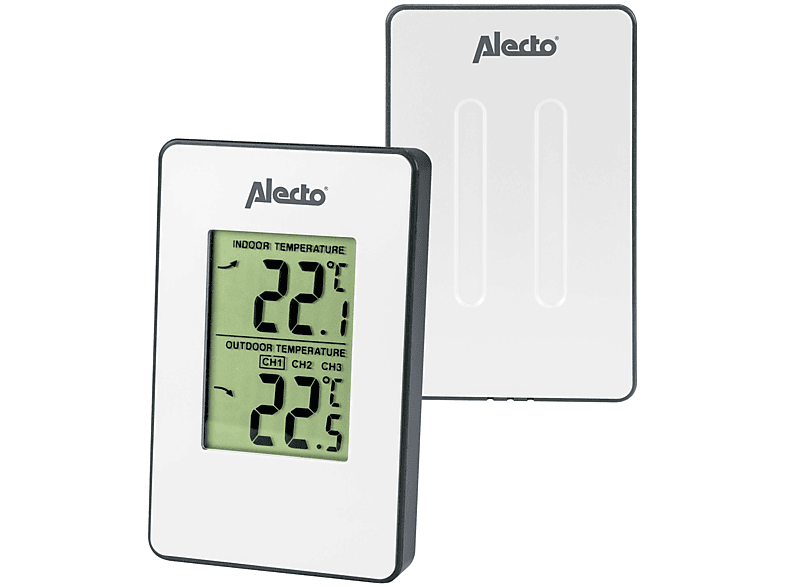ALECTO WS-1050 - Innen- und Außentemperaturanzeige - Wetterstation