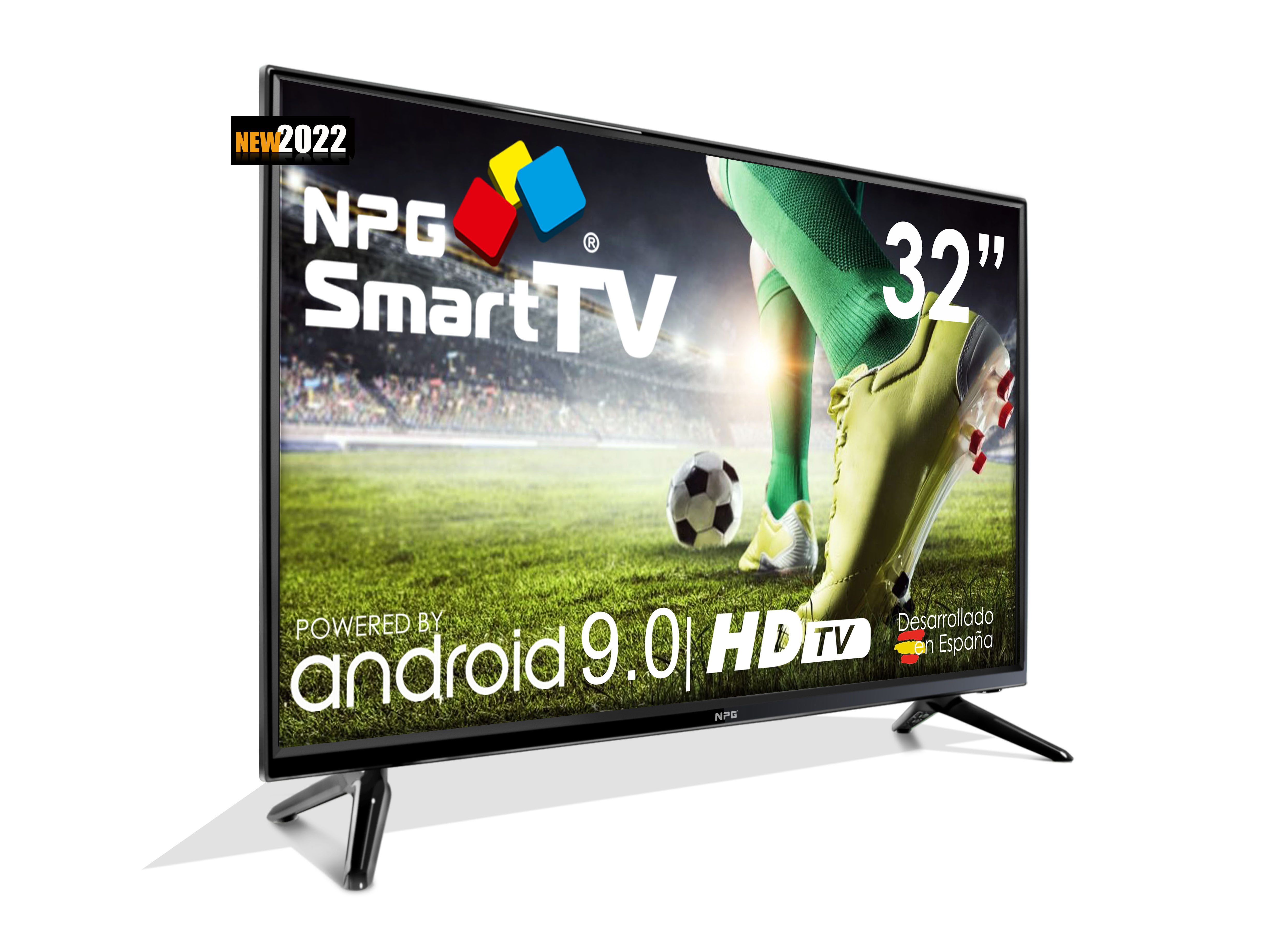 TV LED 32" S430L32H - NPG, HD, Quad-Core, Smart TV, DVB-T2 (H.265), Negro