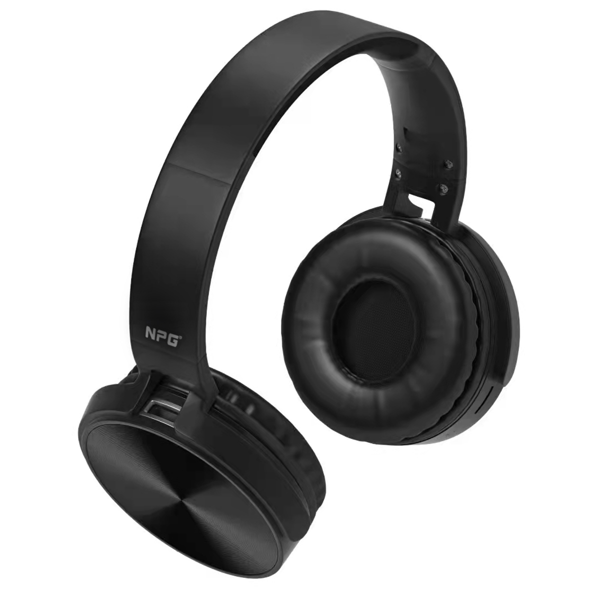 Auriculares Bluetooth Npg hpn200 over ear negro de diadema con supraaurales