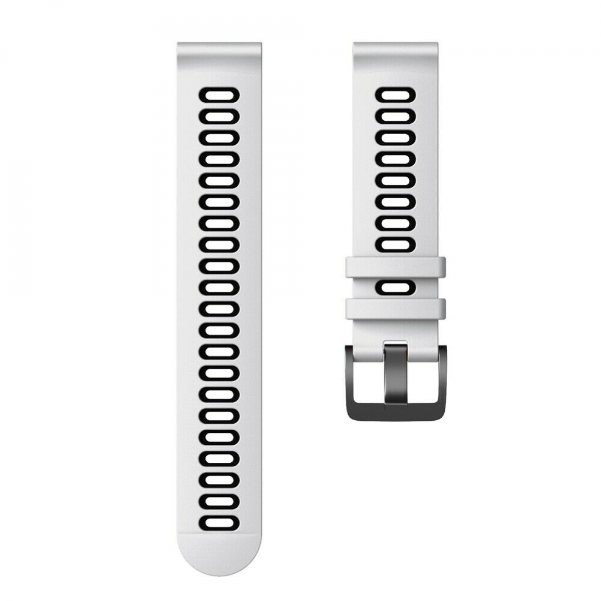 CASEONLINE Twin, Weiß/Schwarz Vivomove Garmin, Style, Smartband,