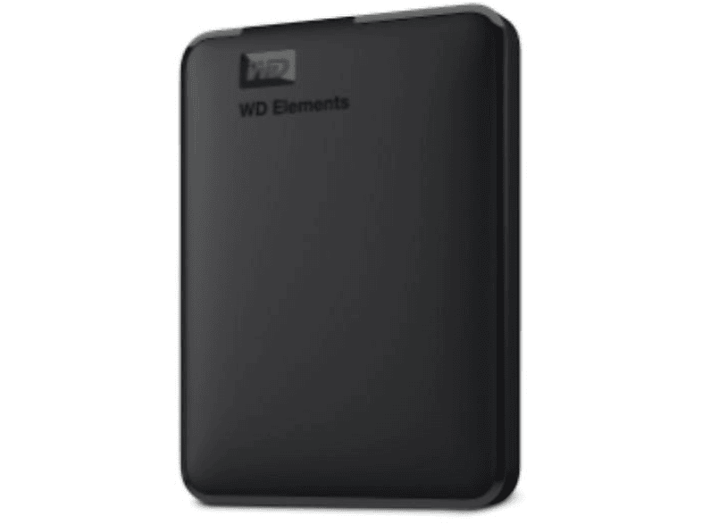 WD (WESTERN DIGITAL) WDBU6Y0015BBK-WESN, 1,5 TB HDD, 2,5 Zoll, extern, Schwarz