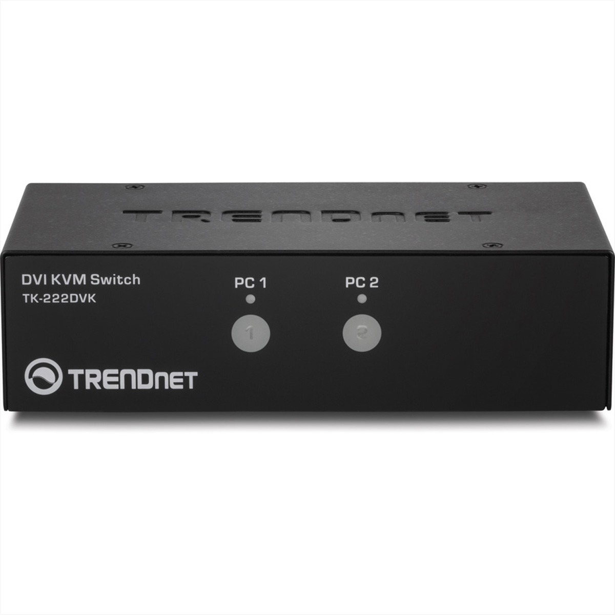 TRENDnet KVM-Umschalter 2-Port DVI-USB - PC Umschalter Mit Audio