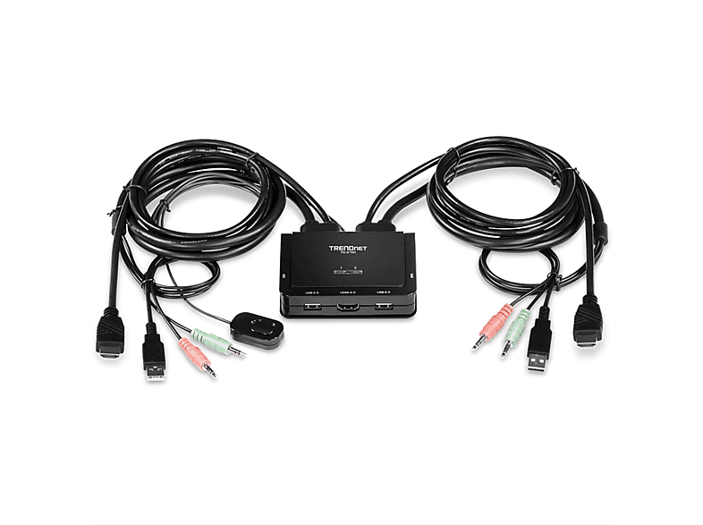 TRENDNET TK-216i KVM Switch 2-Port HDMI HDMI KVM-Switch, 4K