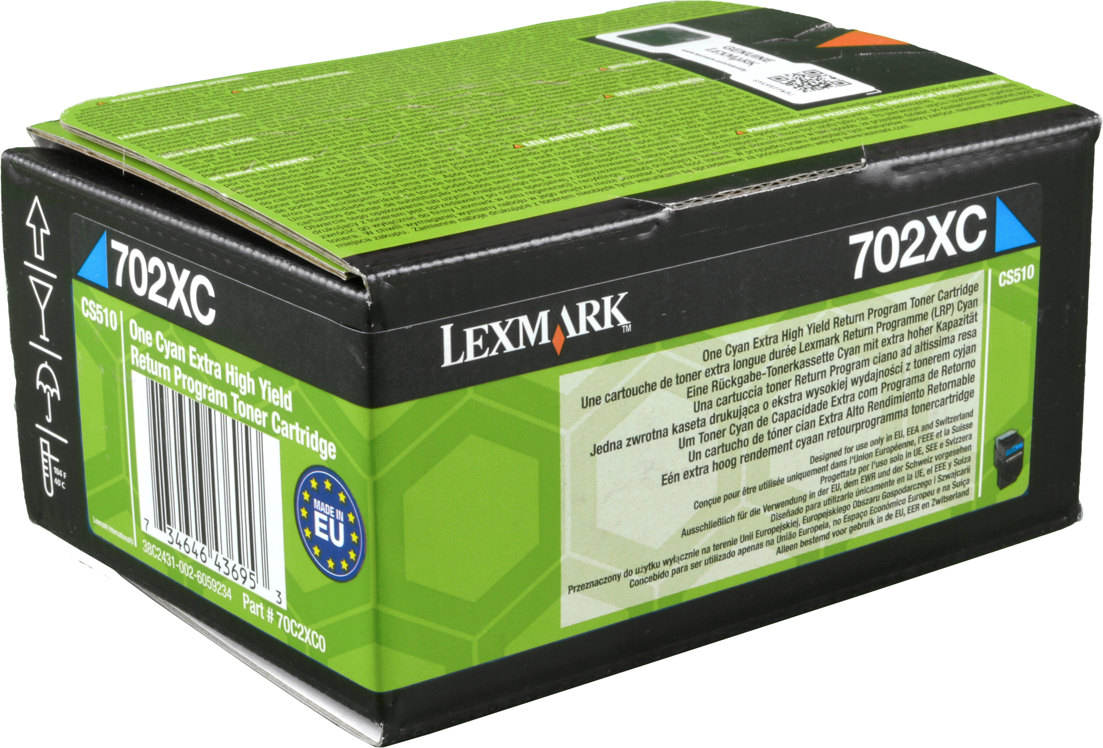 LEXMARK 70C2XC0 Toner (70C0X20) cyan