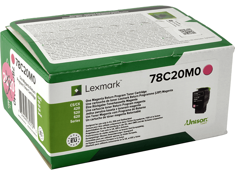 LEXMARK 78C20M0 Toner magenta (78C20M0)