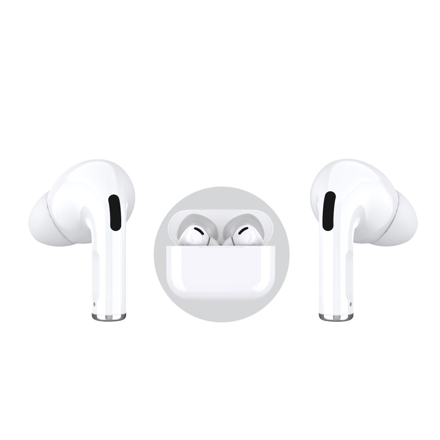 Bluetooth Twin 3, In-ear Mini Weiß Kopfhörer LEICKE Bluetooth Pro