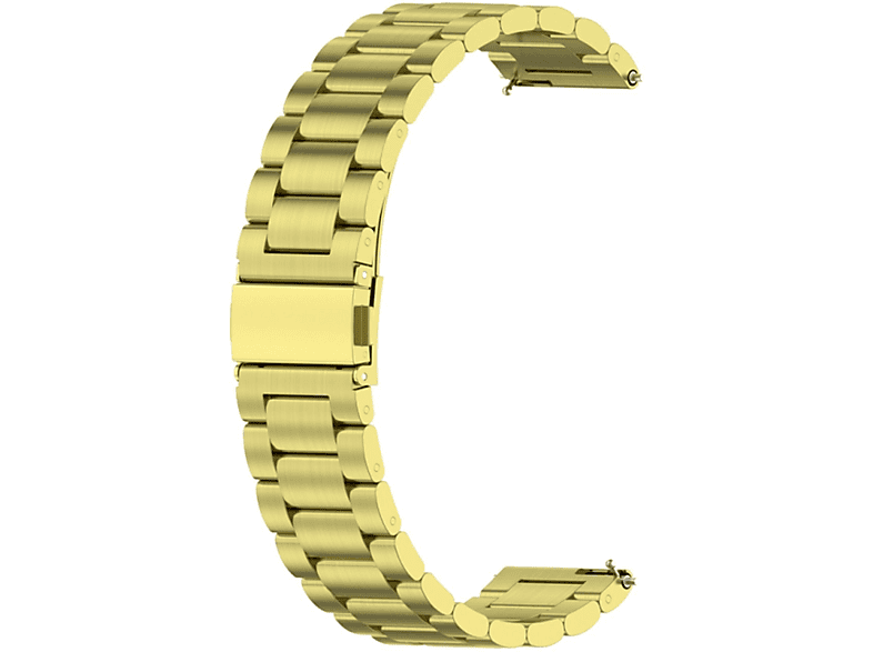 GT Watch 3 KÖNIG Ersatzband, 42mm, DESIGN Gold Sportarmband, Huawei,