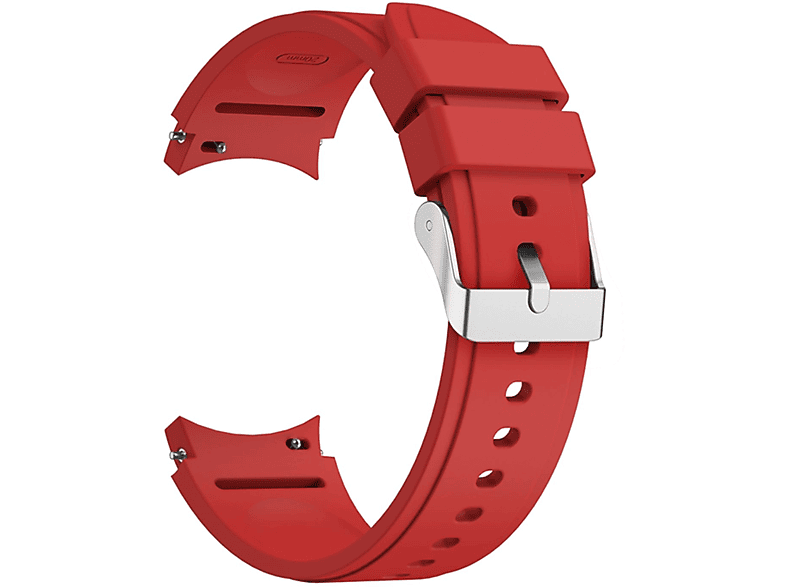 KÖNIG DESIGN Sportarmband, Ersatzband, Samsung, Galaxy Watch 4 Classic 46mm, Rot | Samsung Ersatzarmbänder