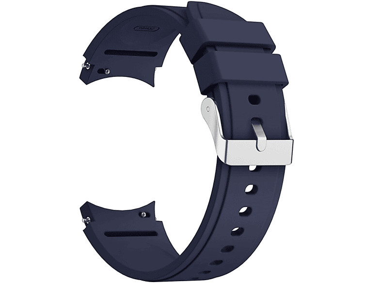 4 Samsung, Sportarmband, DESIGN Watch KÖNIG 42mm, Blau Galaxy Classic Ersatzband,