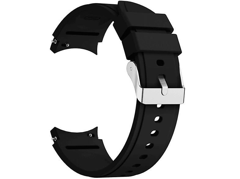 KÖNIG DESIGN Sportarmband, Ersatzband, Samsung, Galaxy Watch 4 44mm, Schwarz