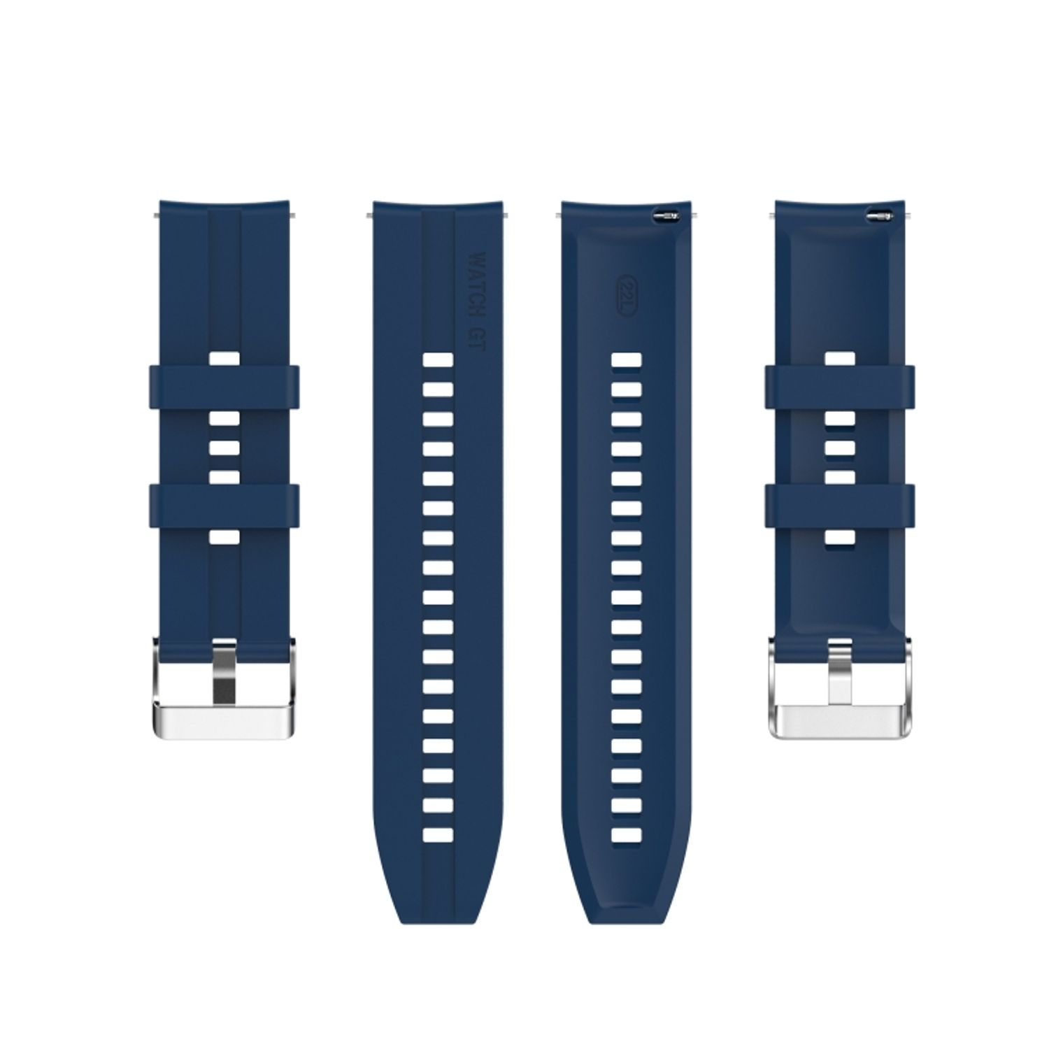 KÖNIG DESIGN Sportarmband, Ersatzband, Huawei, Watch GT 46mm, Blau 3