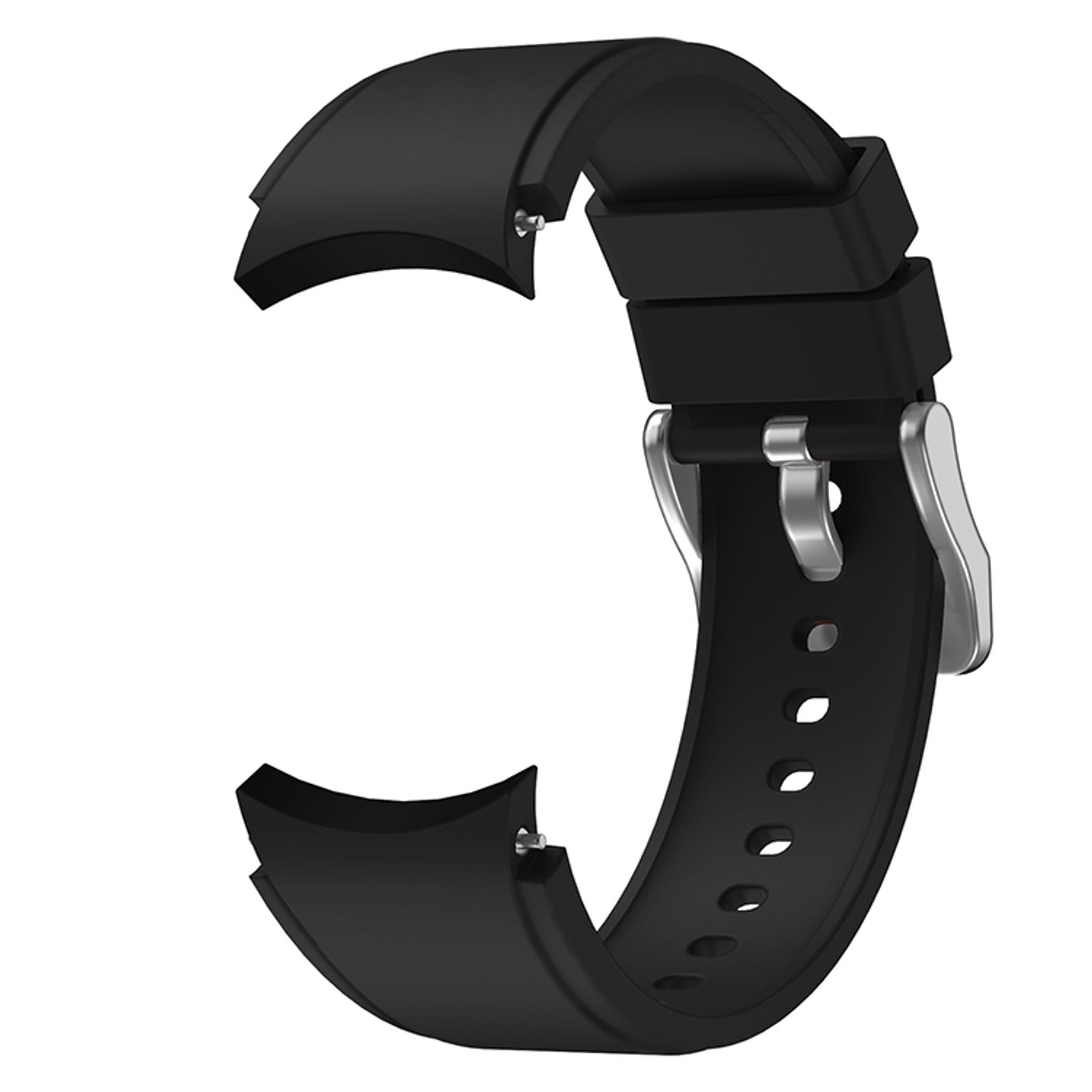 KÖNIG DESIGN Sportarmband, Ersatzband, Samsung, Watch Galaxy 4 44mm, Schwarz