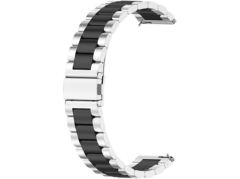 Silber DESIGN 3 Sportarmband, Watch GT Ersatzband, Huawei, 42mm, KÖNIG