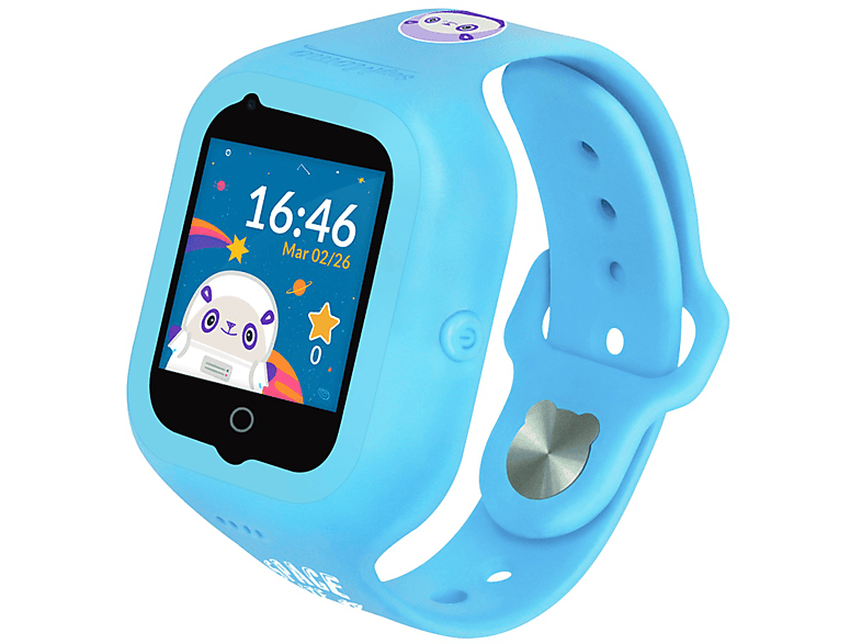 SOYMOMO Space Lite Kinder 10 cm, Blau Smartwatch Silikon