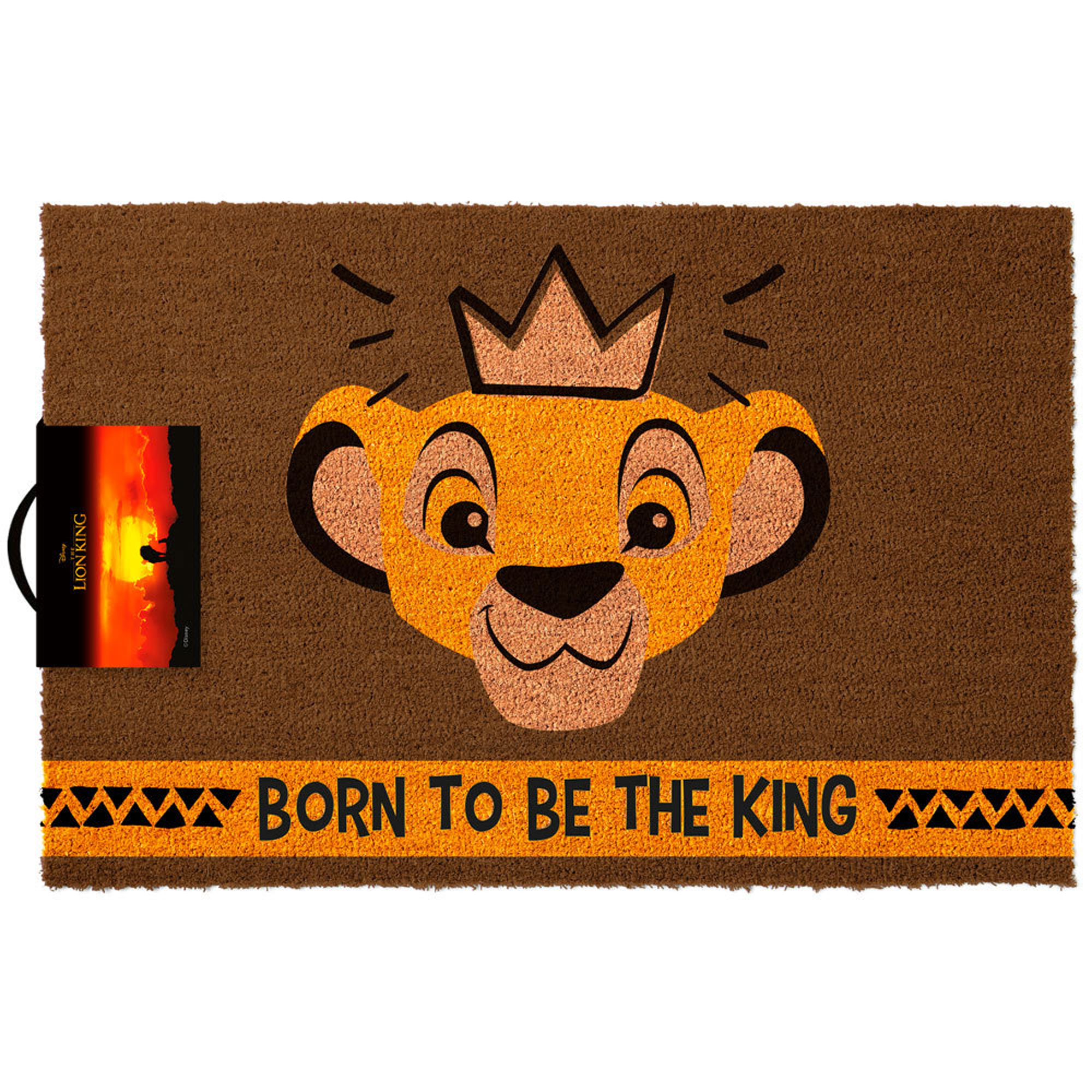 Fußmatte Kokos - - Löwen König der Simba