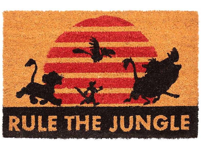 Löwen der Jungle - Fußmatte - the König Rule Kokos