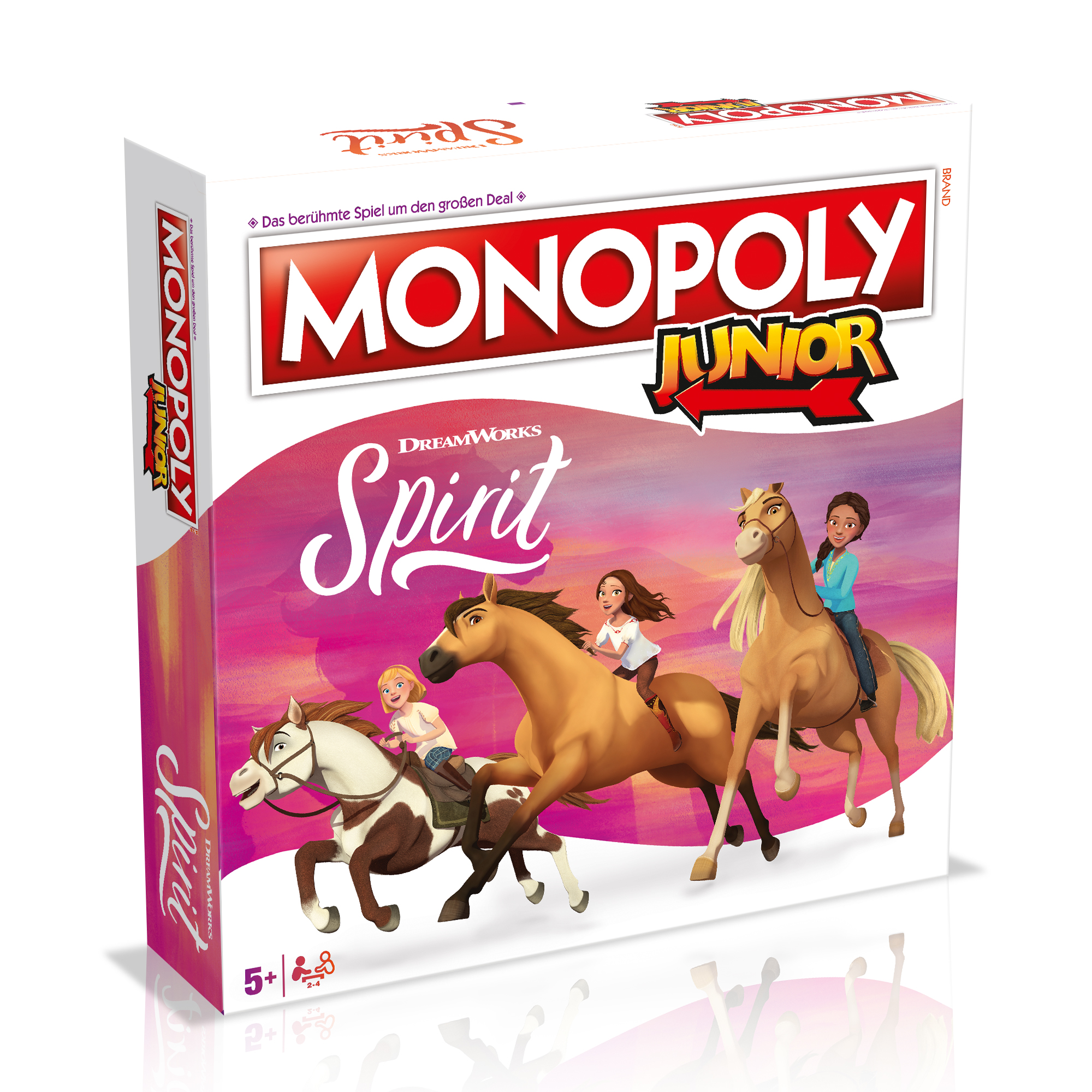 WINNING MOVES Spirit - Riding Monopoly, Brettspiel Free