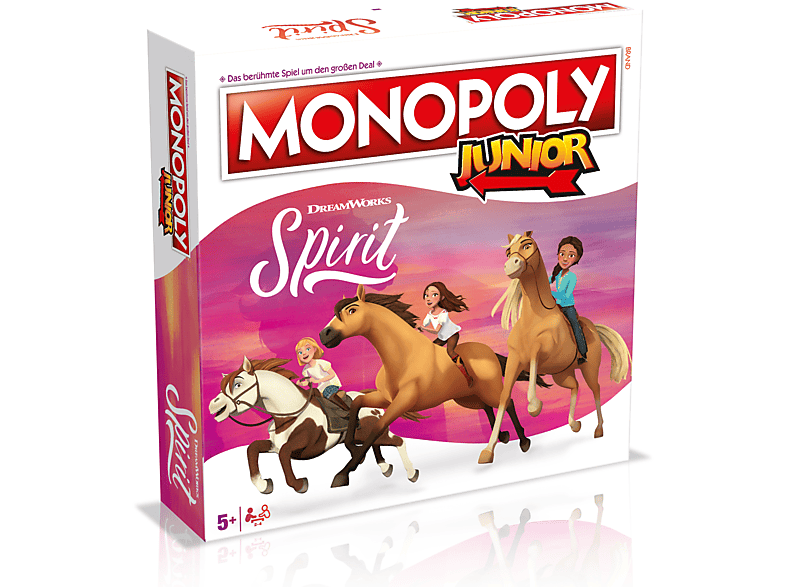 WINNING MOVES Spirit - Riding Monopoly, Brettspiel Free