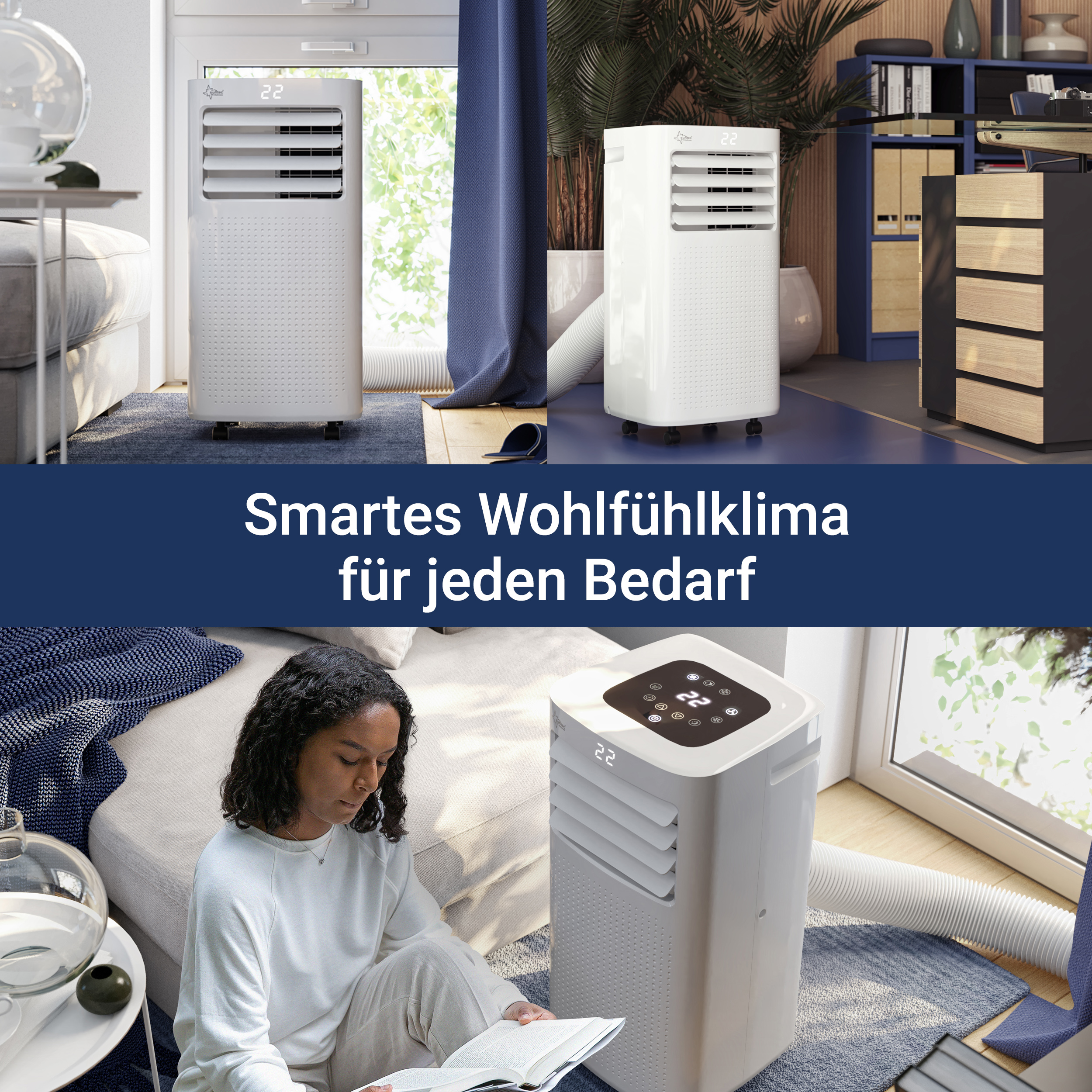 Weiß 34 Raumgröße: Eco m², Mobiles SUNTEC (Max. R290 EEK: A) 2.6 CoolFixx Klimagerät