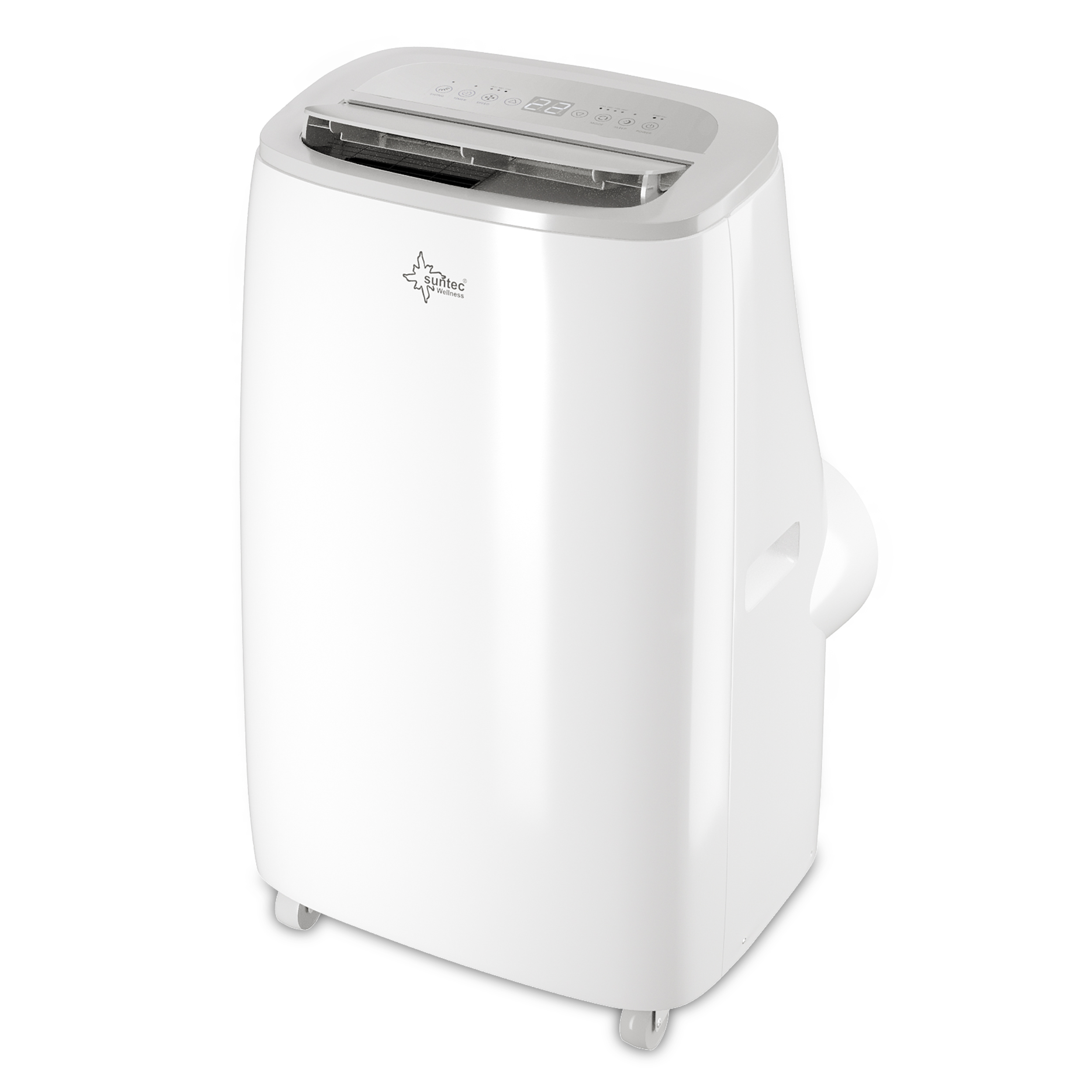 Aire acondicionado portátil CoolFixx 14.000 Eco R290 - SUNTEC, 4200 WkW, 3velocidades, Blanco