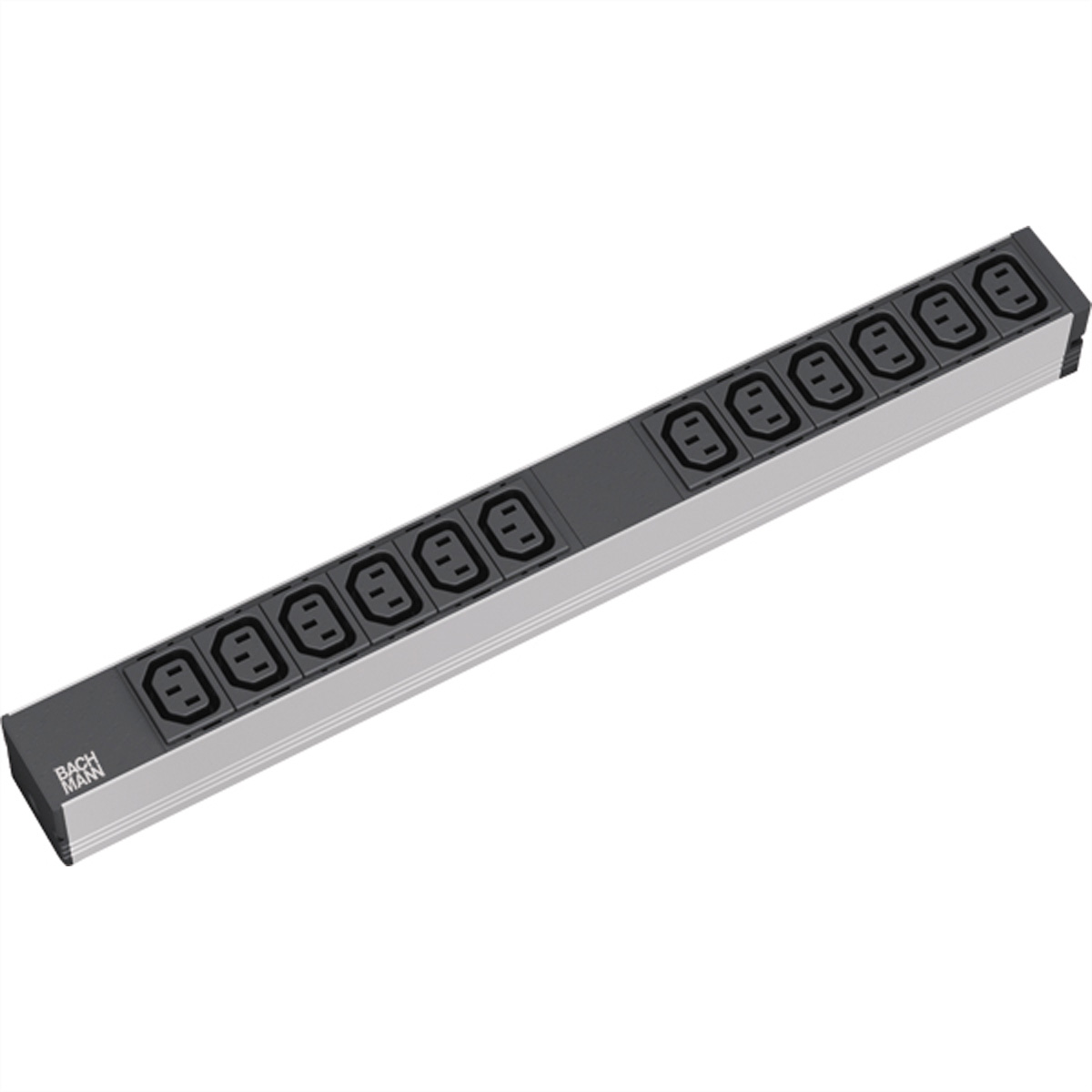 PRESA MULTIPLA BACHMANN 333.616 - 12 prese, cavo 2 m, prese C13