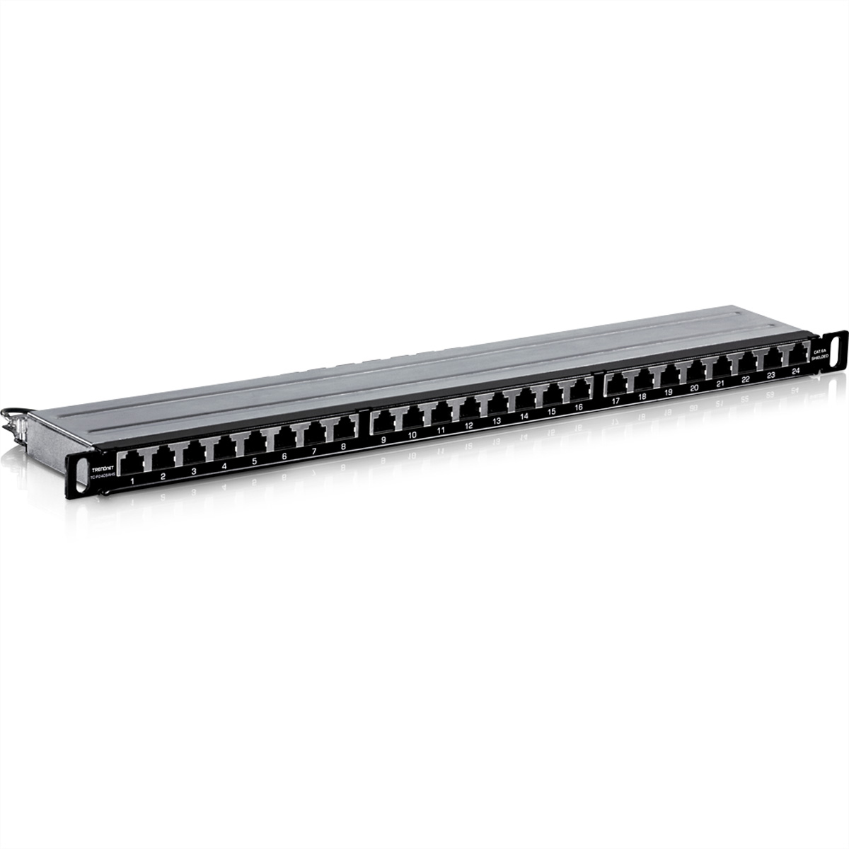 TRENDNET TC-P24C6AHS Patch Panel Patchpanel EA Class / Cat.6A