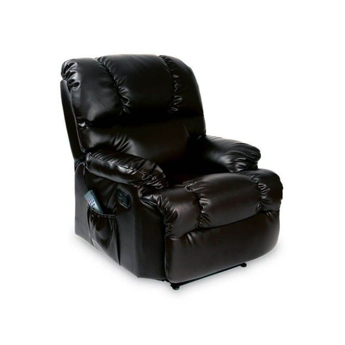 Sillón Sillón Relax de masaje eléctrico con función calor - CECOTEC, Negro