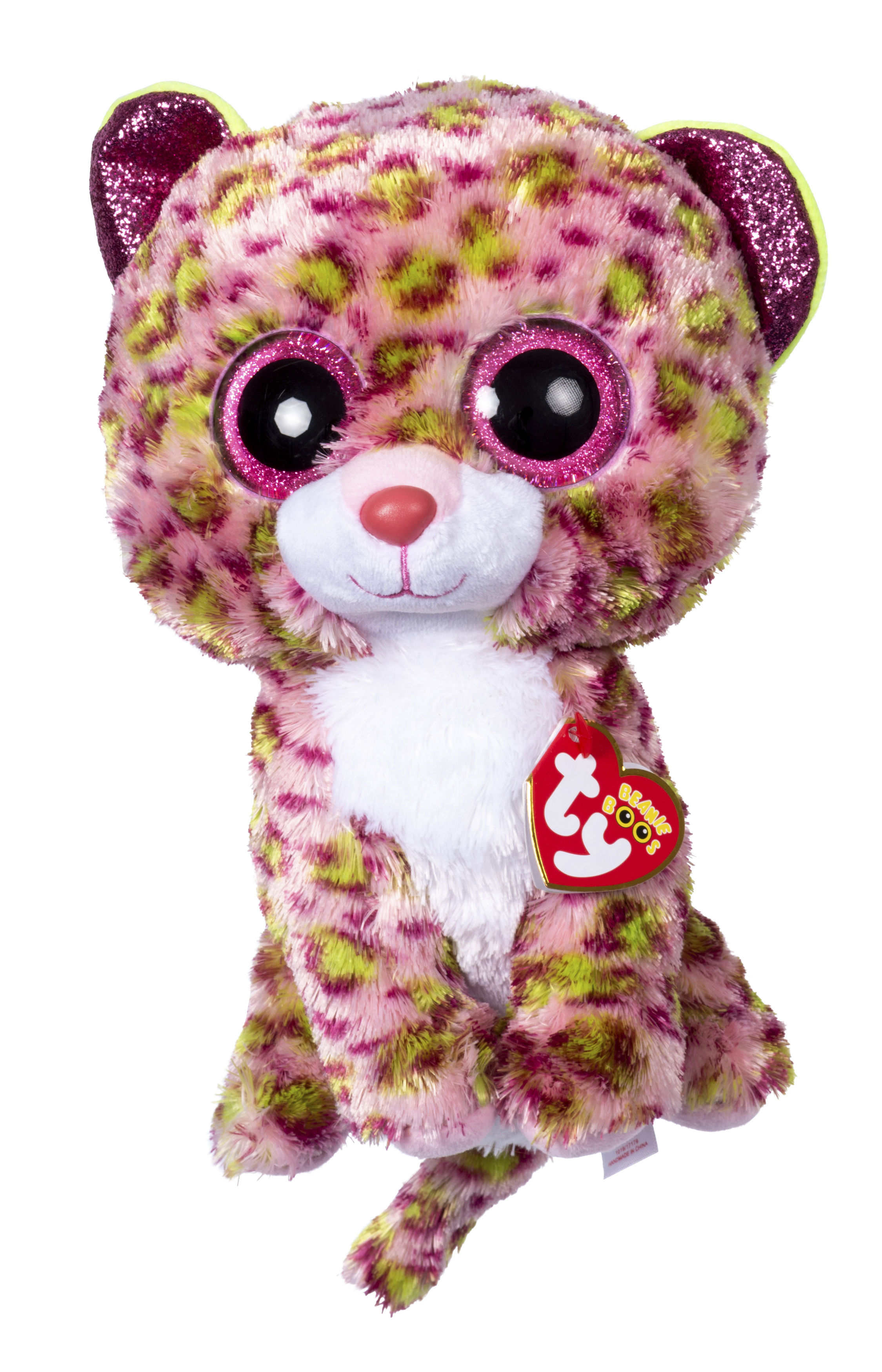 cm 24 Lainey Ty Leopard Beanie - Boo