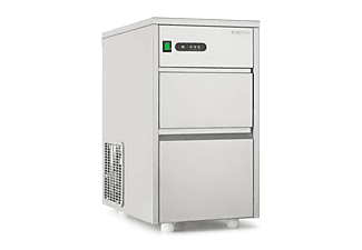 KLARSTEIN Powericer XL Eiswürfelmaschine (145 Watt, Silber)