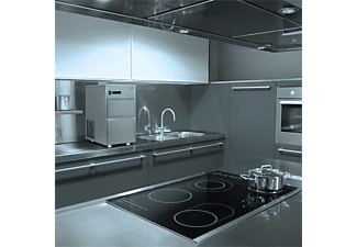 KLARSTEIN Powericer XL Eiswürfelmaschine (145 Watt, Silber)
