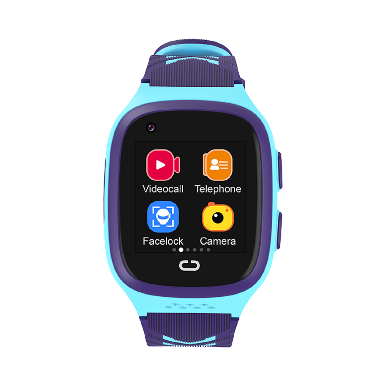 KAREN M Kinder, Blau Smartwatch LT31 Blau Silikon